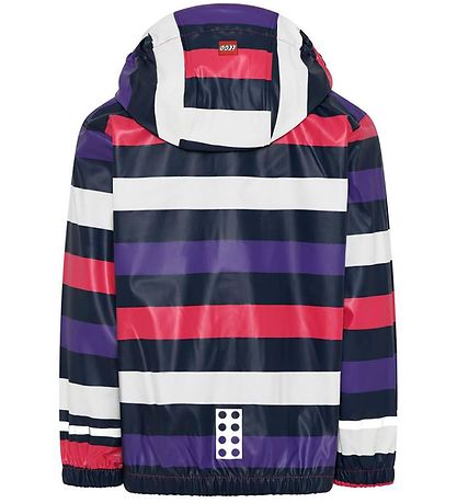 LEGO Wear Regenjacke - PU - Jamaica 102 - Lila/Wei/Fuchsia ges