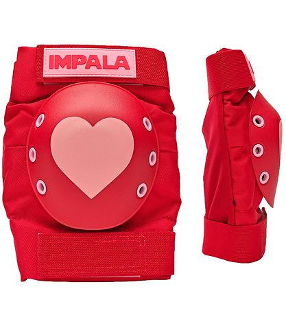Impala Protection Set - Adult - Red Hearts