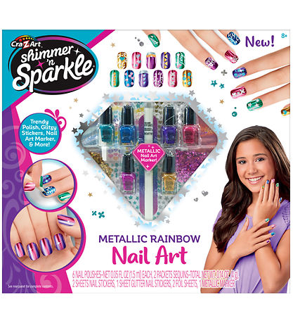 Shimmer N Sparkle Föndursett - Nagli Art