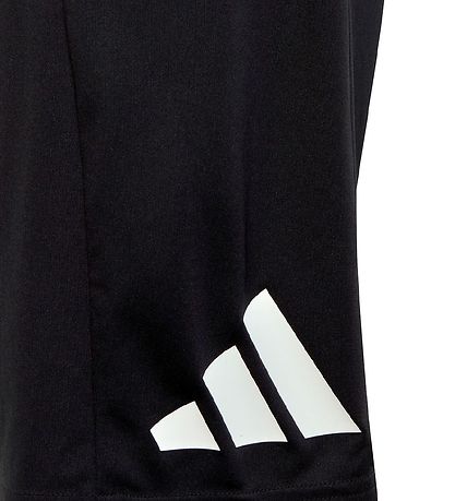 adidas Performance Shorts - U Tr-es Logo - Schwarz/Weiß