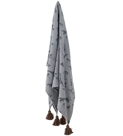 Bloomingville Blanket - 160x130 cm - Bongo - Blue
