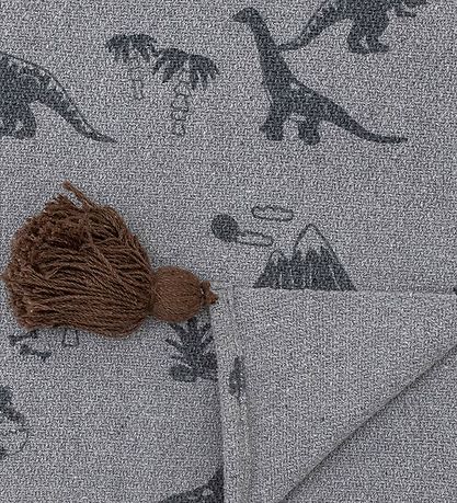 Bloomingville Blanket - 160x130 cm - Bongo - Blue