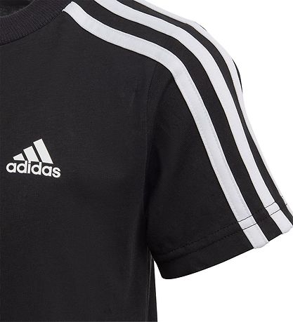 adidas Performance Stuttermabolur - LK 3S CO Tee - Svart/Hvítur