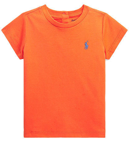 Polo Ralph Lauren Stuttermabolur - Klassík - Appelsína