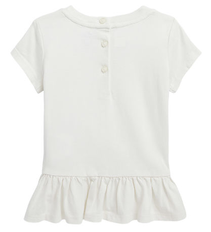 Polo Ralph Lauren T-shirt - Sa - Grey-white w. Soft Toy
