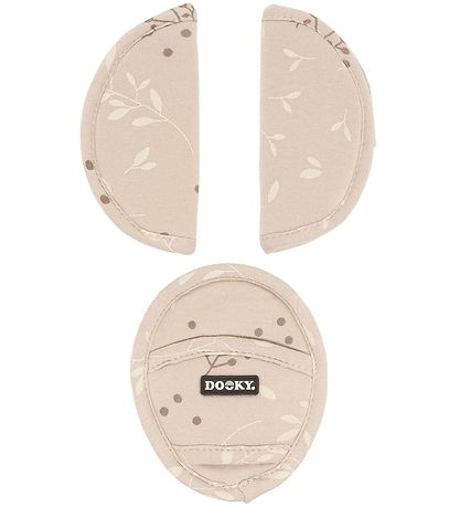 Dooky Universalputer - romantiske blader - Beige