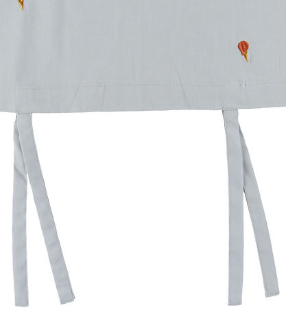 Filibabba Bedding - Junior - Pearl Blue w. Embroidery