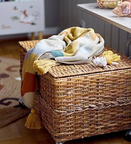 Bloomingville Blanket - Vigge - Yellow