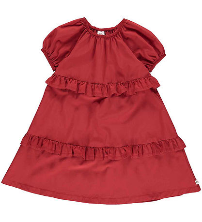 Müsli Klänning - Poplin - Berry Ed