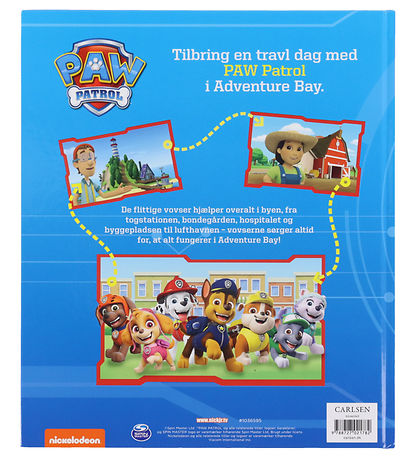 Forlaget Carlsen Book - Paw Patrol - Come Along Adventure Bay