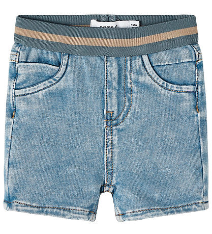 Shorts en Molleton Name It - NbmSilas - Light Blue Denim