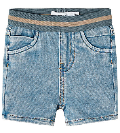 Name It Sweat Shorts - NbmSilas - Light Blue Denim