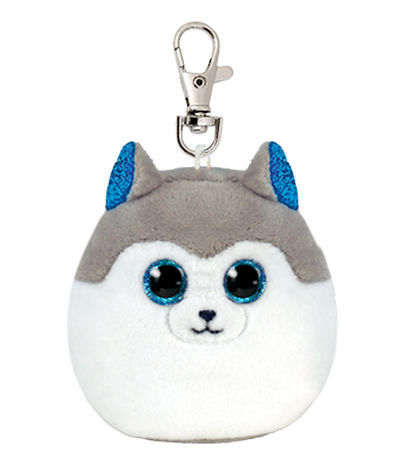 Ty Keychain w. Soft Toy - Squishy Beanies - 9 cm - Slush