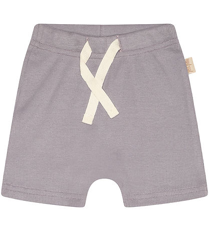 Petit Piao Shorts - Rib - Modal - Dusty Lavender