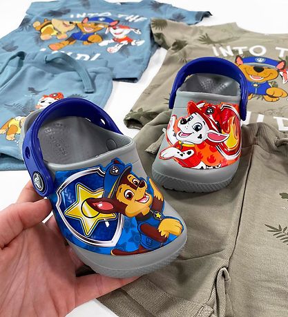 Crocs Sandals - FL Paw Patrol Patch CG T - Light Grey