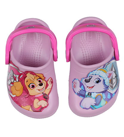 Crocs Sandalar - FL Paw Patrol Patch CG T - Ballerínuskór Bleikt