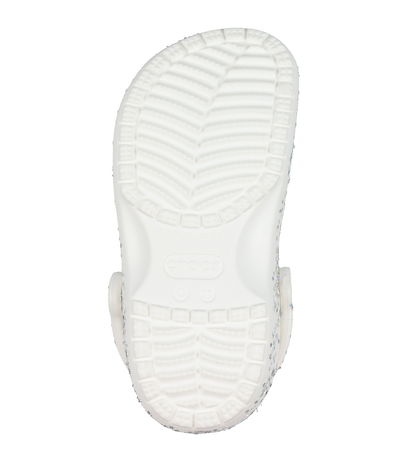 Crocs Sandaler - Classic Starry Glitter Clog K - Vit