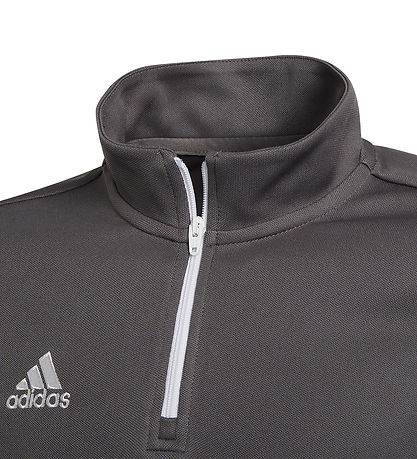 adidas Performance Bluse - ENT22 TR TOPY - Grau/Weiß