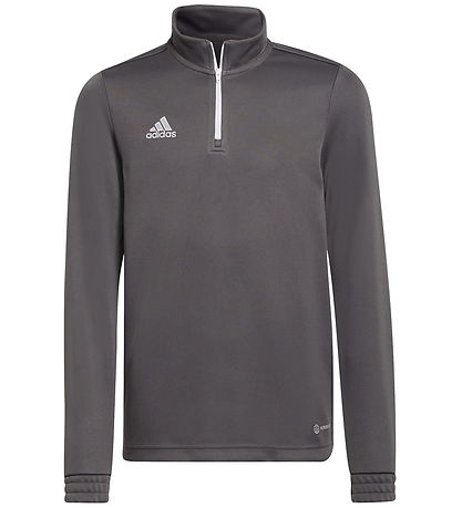 adidas Performance Bluse - ENT22 TR TOPY - Grau/Weiß