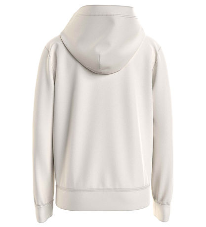 Calvin Klein Kapuzenpullover - Platzierte Pinselstriche - Whitec