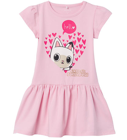 Name It Kjóll - NmfMara Gabby - Parfait Pink