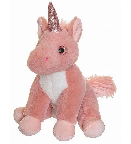 Teddykompaniet Knuffel - Eenhoorn - 25 cm - Roze