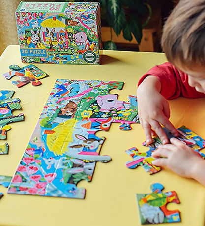 Eeboo Puzzle - 20 Bricks - 28x38 cm - Spring