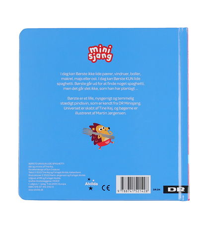 Alvilda Book - Mini song - Brush Only Likes Spaghetti - Danish