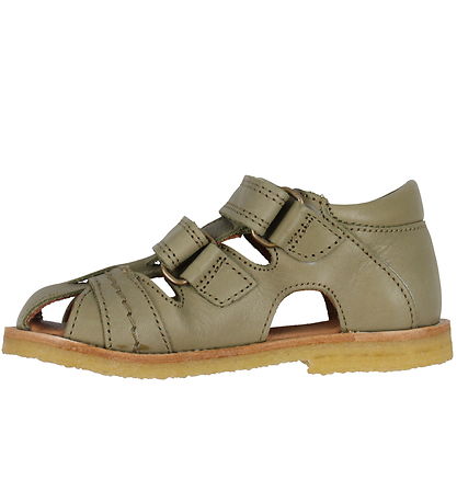 Pom Pom Sandals - Rub Sole Two - Dusty Olive