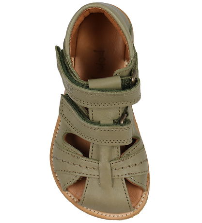 Pom Pom Sandals - Rub Sole Two - Dusty Olive