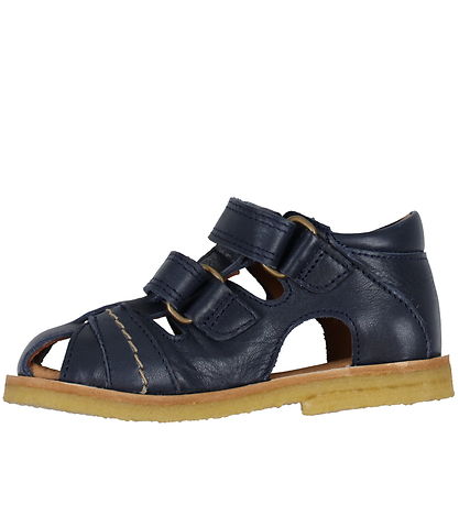 Pom Pom Sandals - Rub Sole Two - Navy