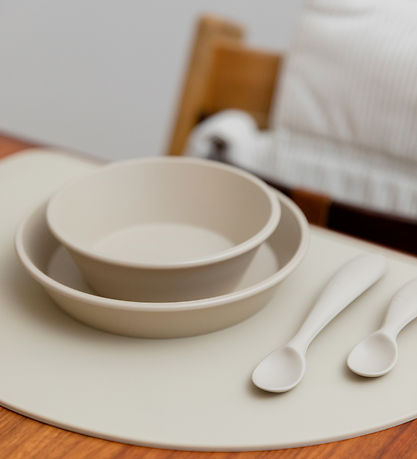 BIBS Placemat - Silicone - Classic+ - Vanilla