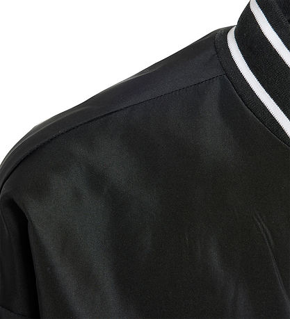 adidas Performance Cardigan - J Bluv Q3 Wvjkt - Schwarz/Weiß