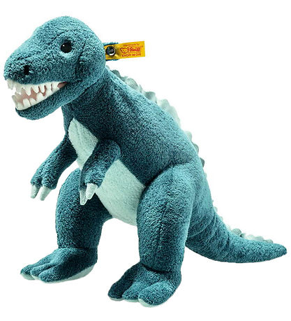 Steiff Pehmolelu - 35 cm. - Thaimaalainen T-Rex - Vihreä