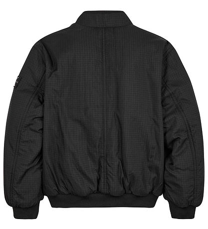 Calvin Klein Bomberjacka - Vändbar - Svart/Beige