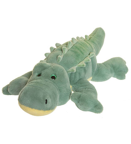 Teddykompaniet Knuffel - Krokodil - 50 cm - Groen