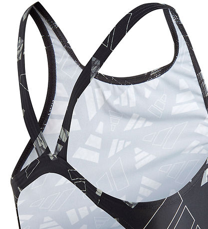 adidas Performance Sundföt - AOP BARS SUIT G - Svart