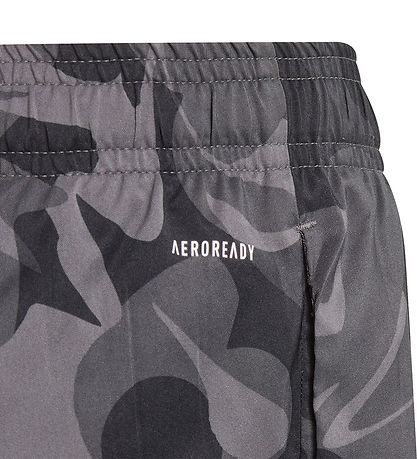 adidas Performance Shorts - JG TR-ES AOP SH - Zwart/Grijs/Wit