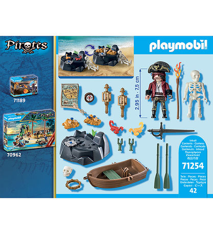 Playmobil Pirates - Starter Packung - 71254 - 42 Teile