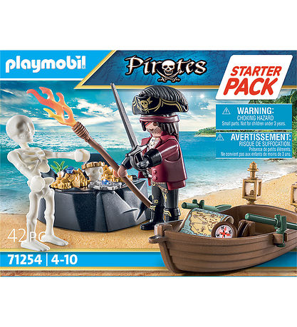 Playmobil Pirates - Starter Packung - 71254 - 42 Teile