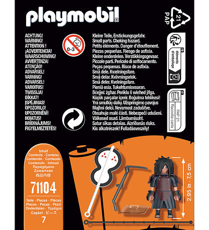 Playmobil Naruto - Madara - 71104 - 7 Parts