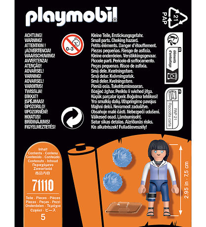 Playmobil Naruto - Hinata - 71110 - 5 Partar