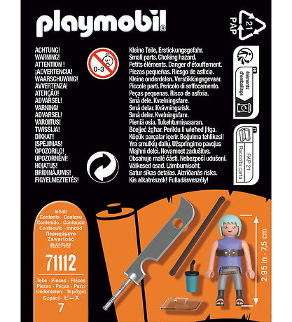 Playmobil Naruto - Suigetsu - 71112 - 7 Partar