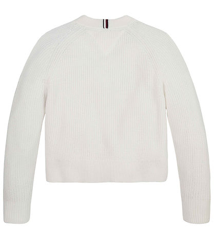 Tommy Hilfiger Blússa - Prjónað - Eingerð - Forn White
