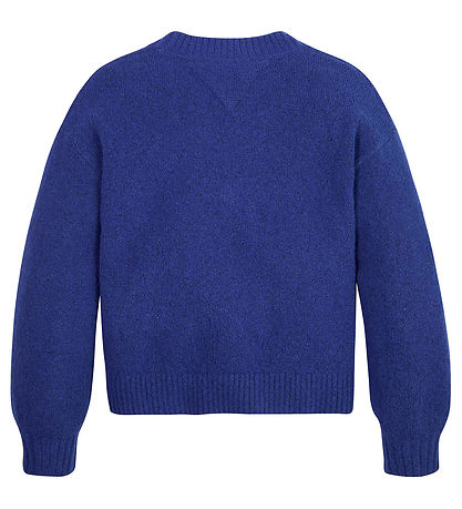 Tommy Hilfiger Blússa - Prjónað - Pointelle - Dökkblátt Ferð
