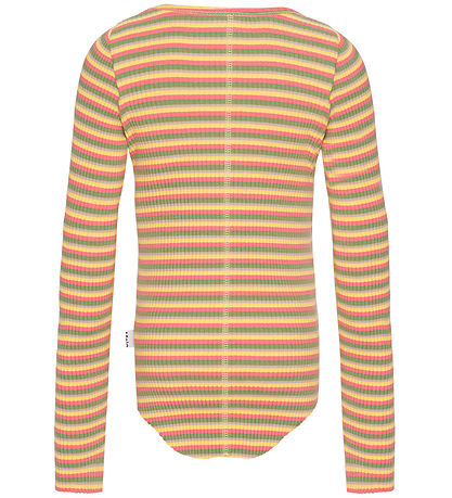 Molo Bluse - Rib - Rochelle - Sonne Coral Moos