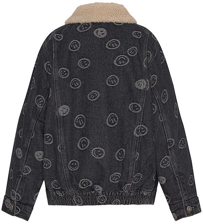 Molo Denim Jacket - Hiro - Happiness Black