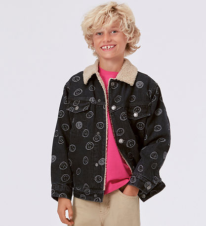 Molo Denim Jacket - Hiro - Happiness Black