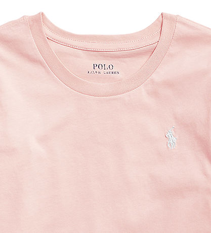 Polo Ralph Lauren Stuttermabolur - Core Áfylling - Bleikt