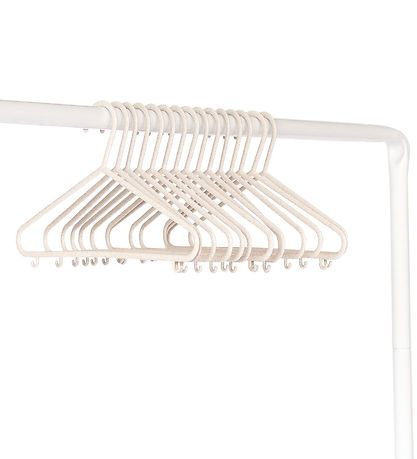 3 Sprouts Hanger - 15-Pack - 29.5 x 17.5 cm - Cream